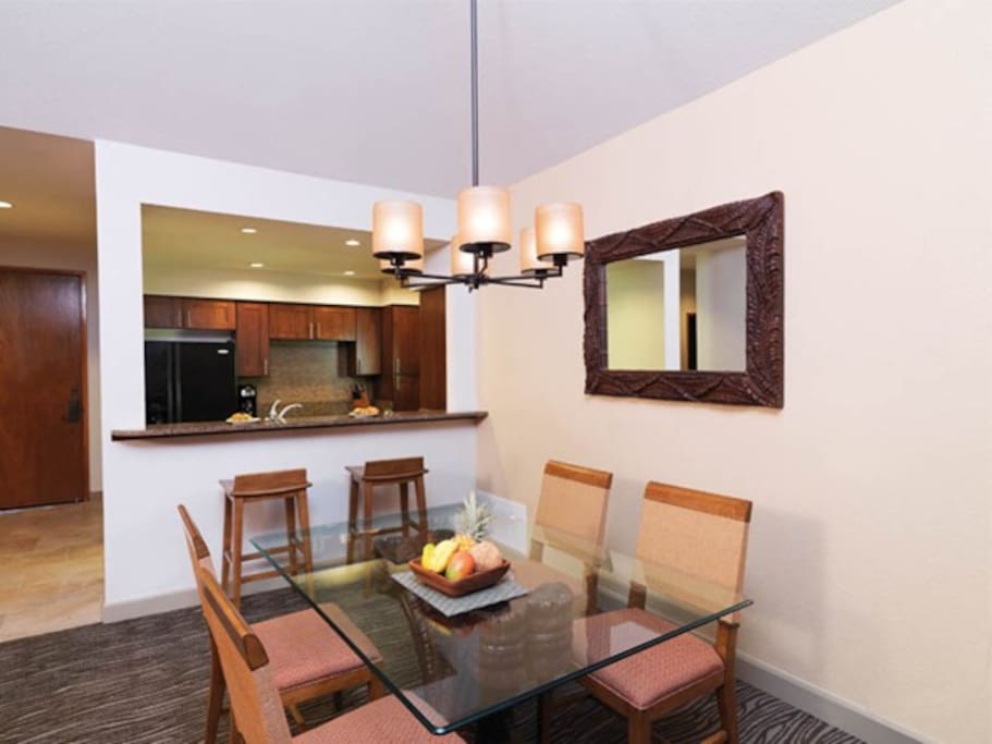Dining area with Full kitchen