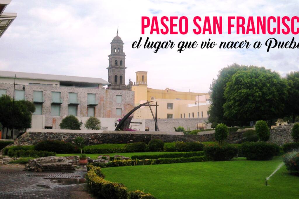 A una calle del centro comercial Paseo de san Francisco