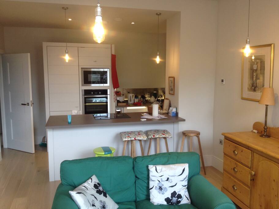 Living room + kitchen