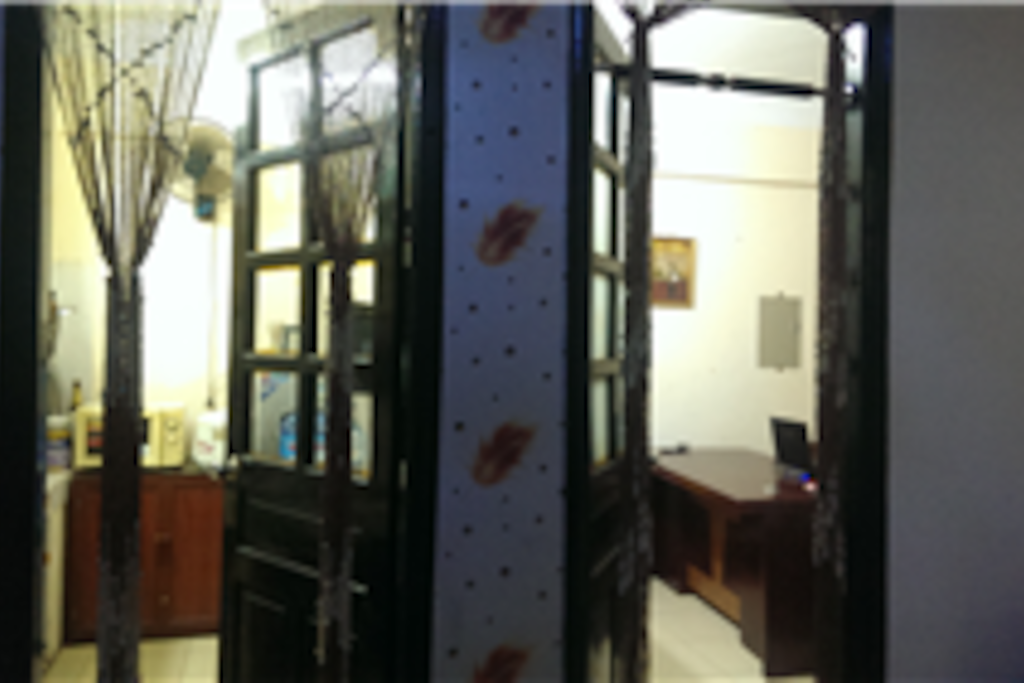 kitchen and my bedroom