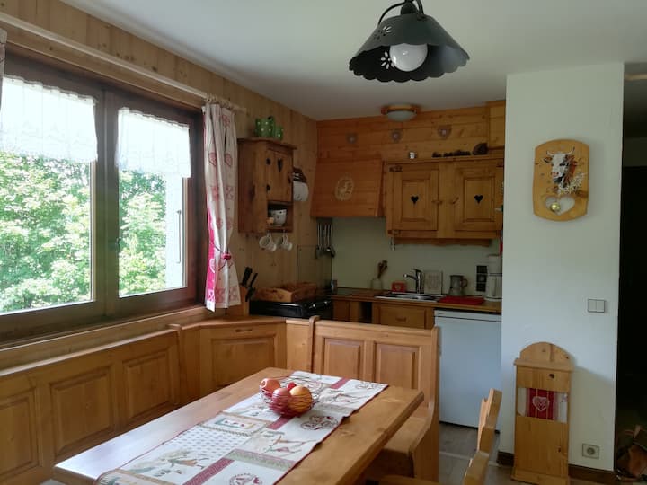 Appartement à Combloux à 200m Du Ski Bus - Combloux