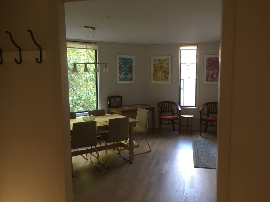 Looking in from the hallway
