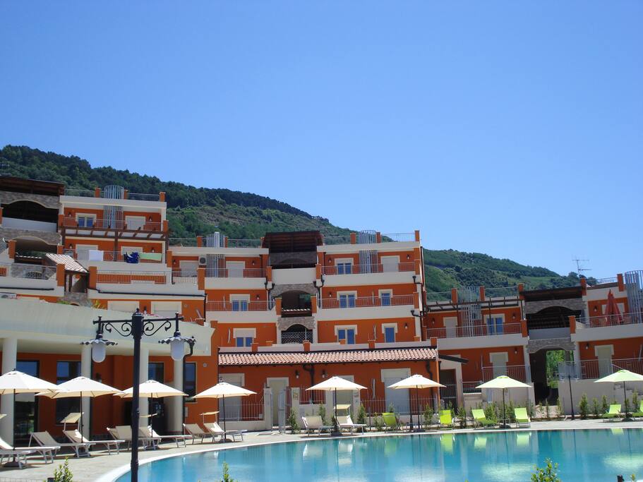 Pool area