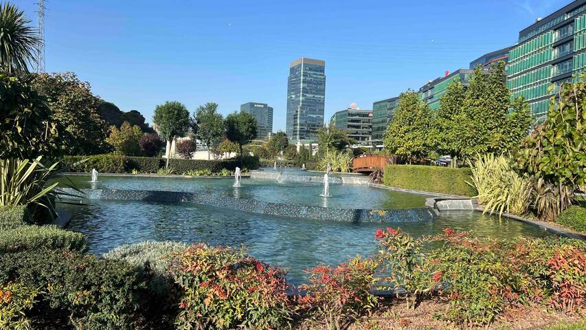 2 BD 2BTH next to vadi istanbul &sky land monthly