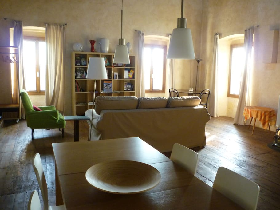 studio La Colombara
living-dining area