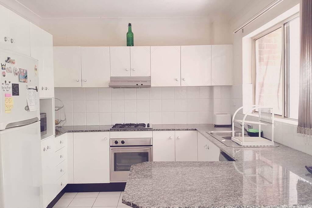 Kitchen and all utilities