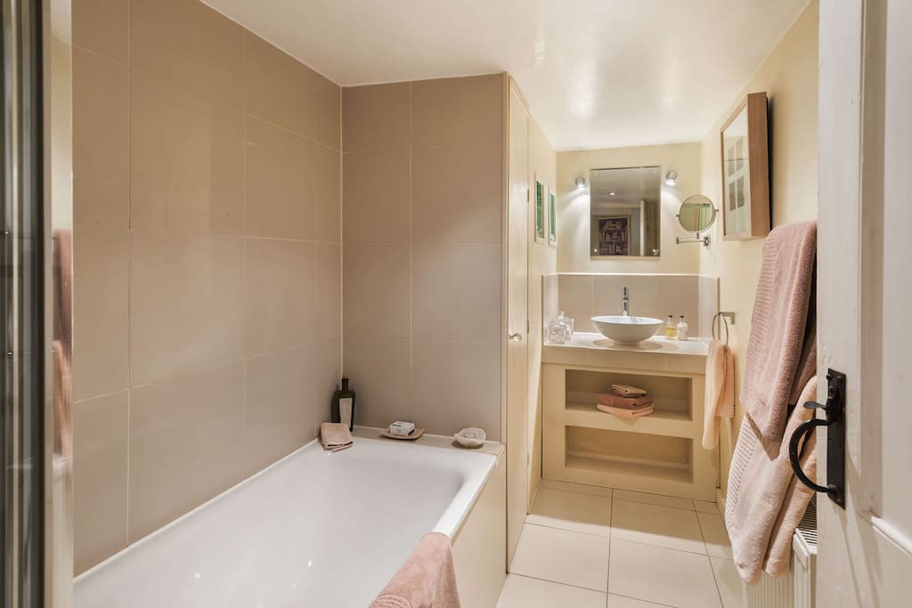 Bath and shower room.