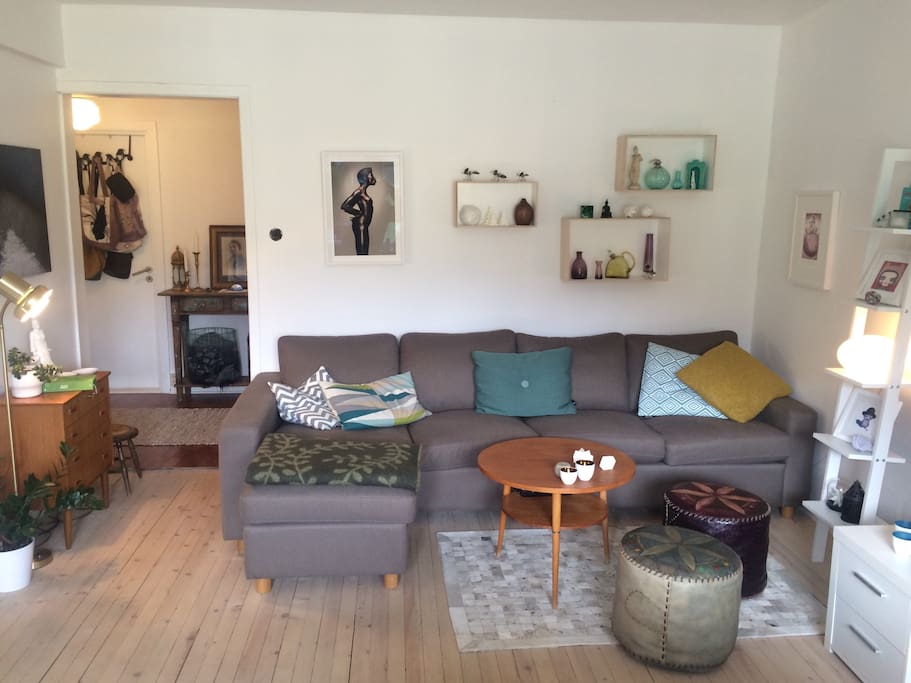 Living room (seen from window).
