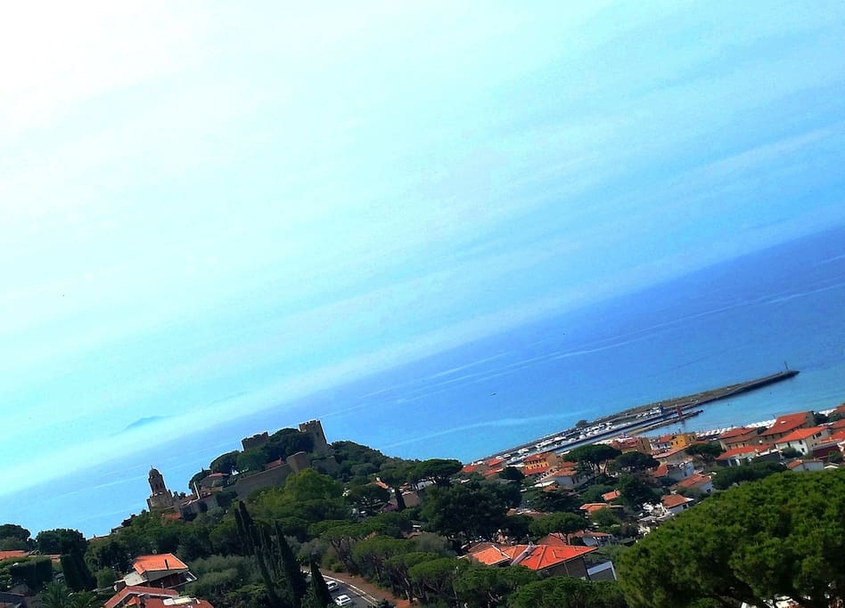 Panorama di Castiglione della Pescaia