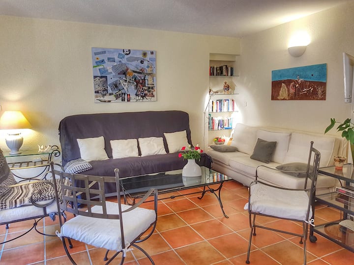 Obývacia izba Villa Tilleul