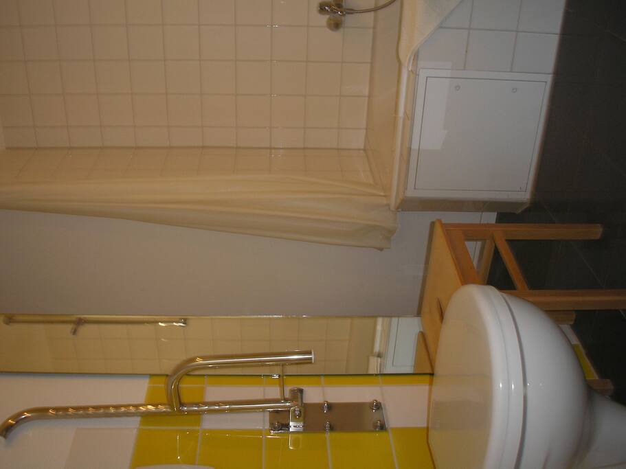 Bad mit behindertengerechtem WC