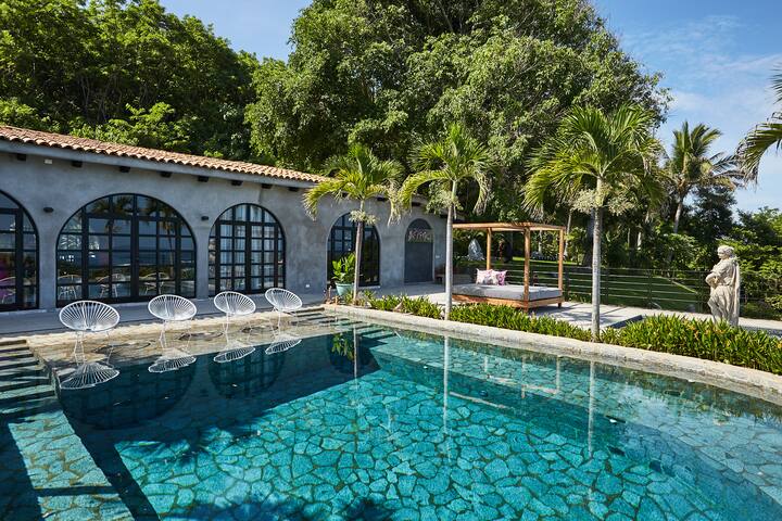Betsey Johnson S Home 借りられるヴィラ ジワタネホ ゲレロ メキシコ