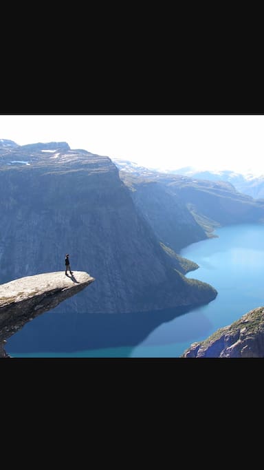 Take a selfie on Trolltunga?