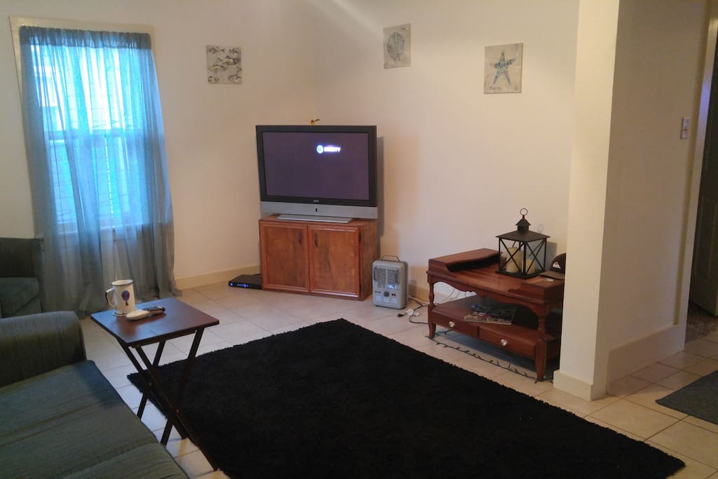 The living room