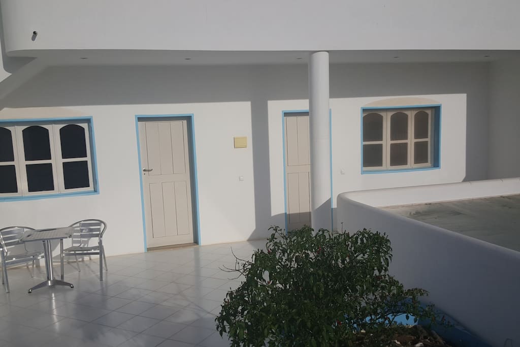 Rooms 1 & 2 open onto the terrace