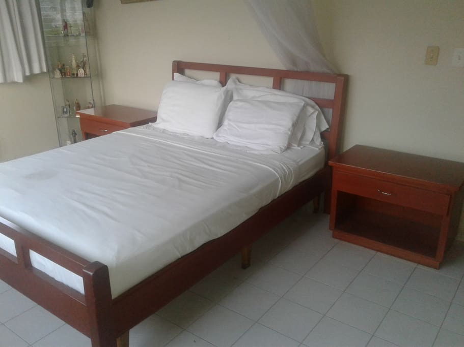 Another view of the bed