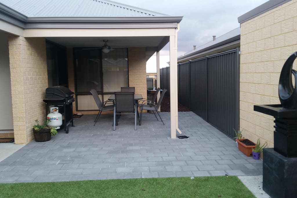 BBQ and Alfresco area.