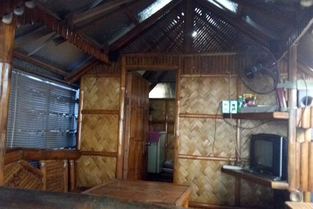 Room seen from outside