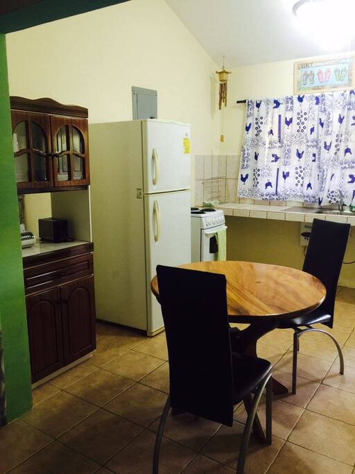 Kitchen area in Condo unit.