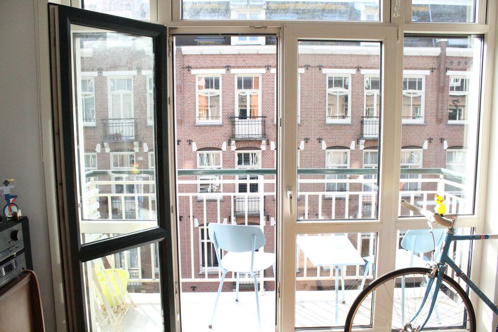 Balcony - south