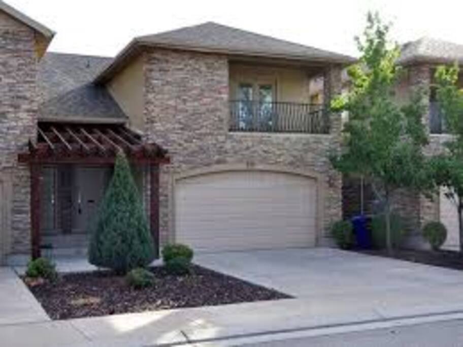 Front of the house