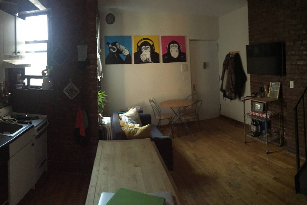 Living Area/kitchen