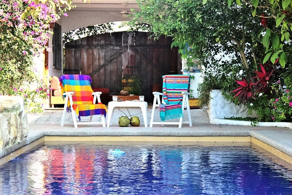 Pool side