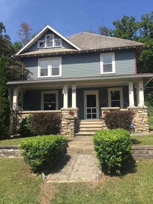 Front of house in late summer 2017