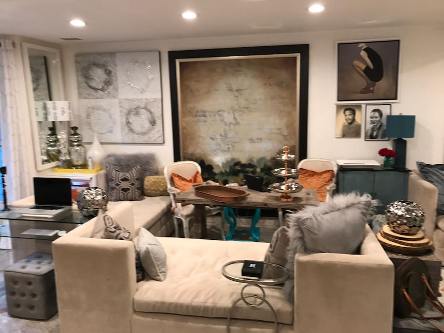 Upstairs living room