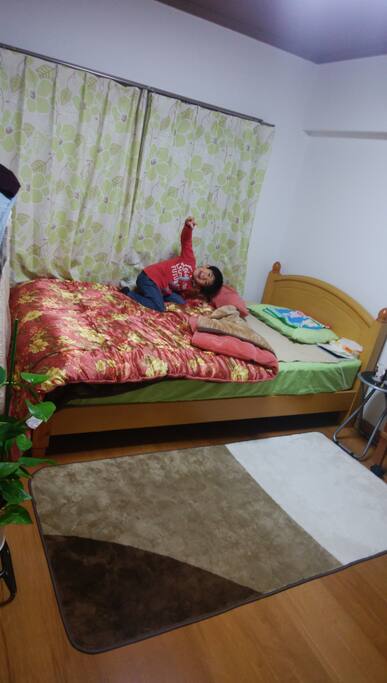 ベッドの部屋は、エアコンはついていません。どうしてもという場合は、ご相談ください!