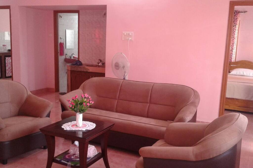 Living Room with Balcony