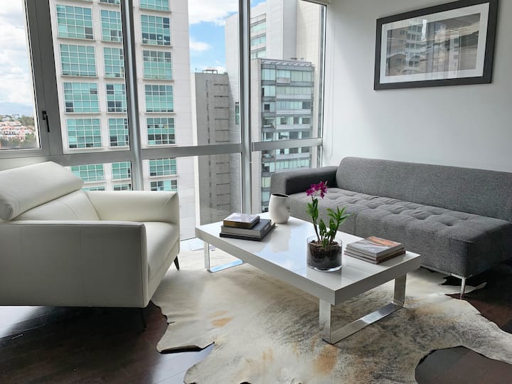 Hermoso Loft En El Corazón De Santa Fe, High Park - Naucalpan de Juárez