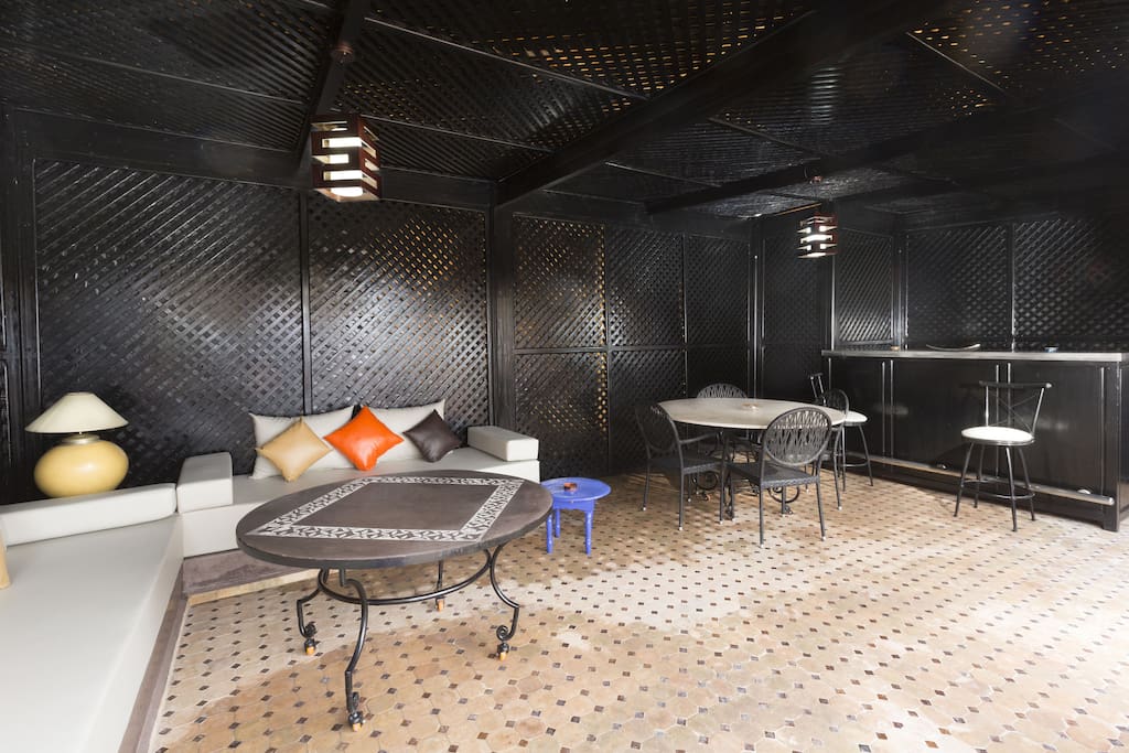 terrasse / bar