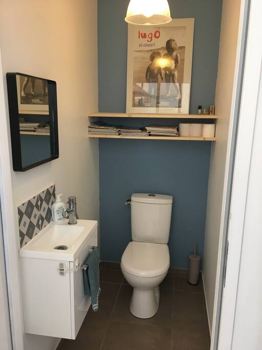 Toilette rez-de-chaussée
