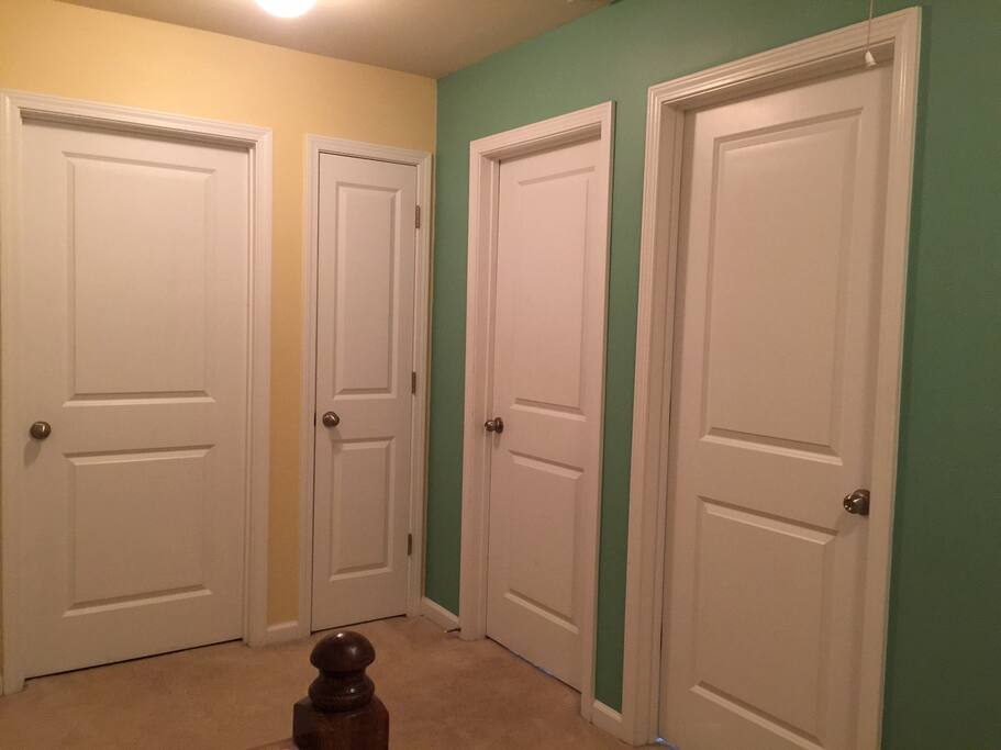 2nd floor hallway to rooms
