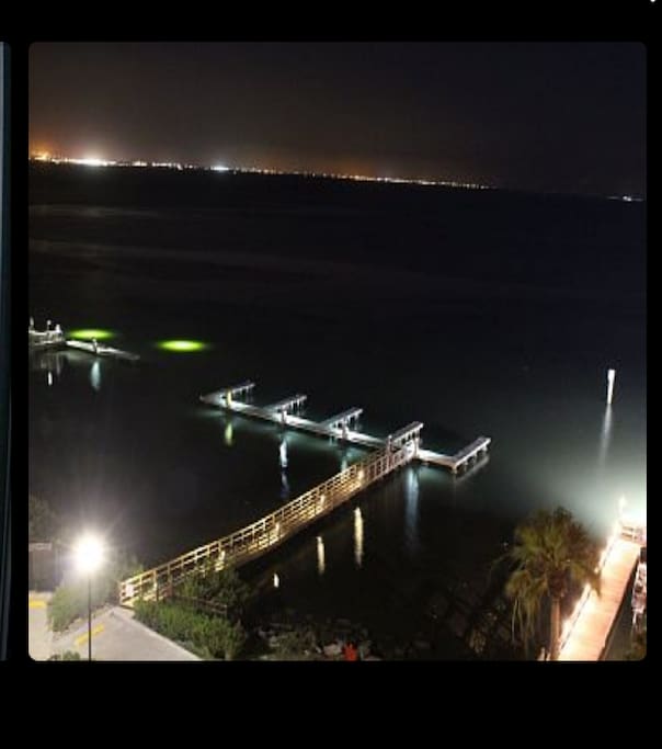 Beautiful Night patio View!