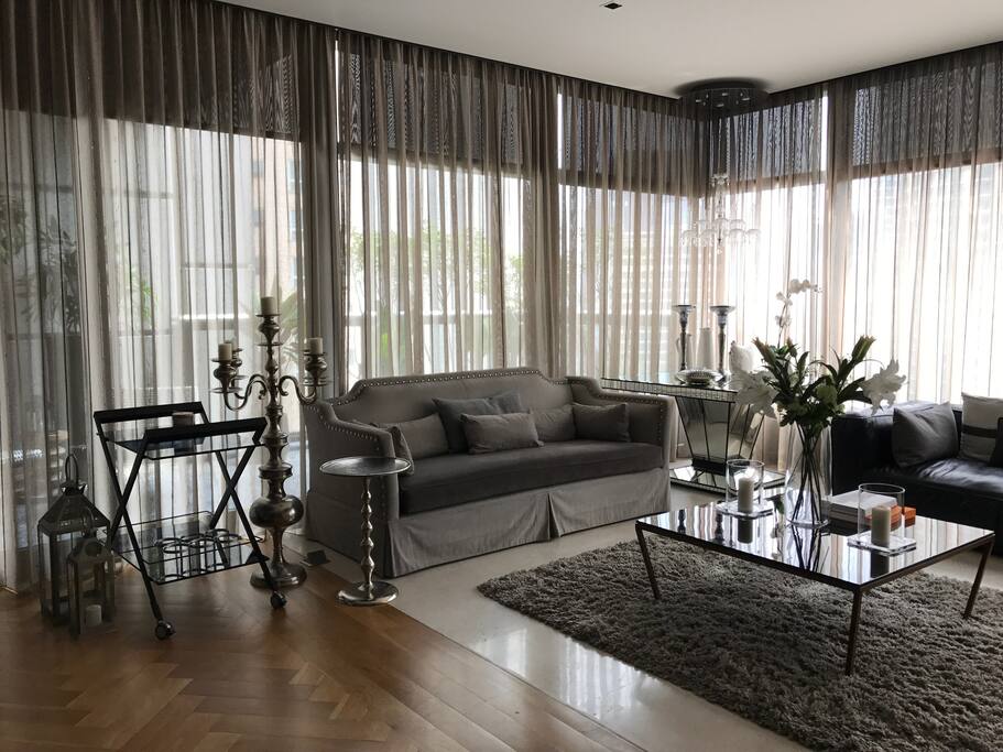 One aspect of our spacious living, relaxing area.