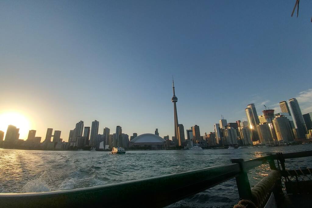 Toronto Skyline from harborfront - only minutes away