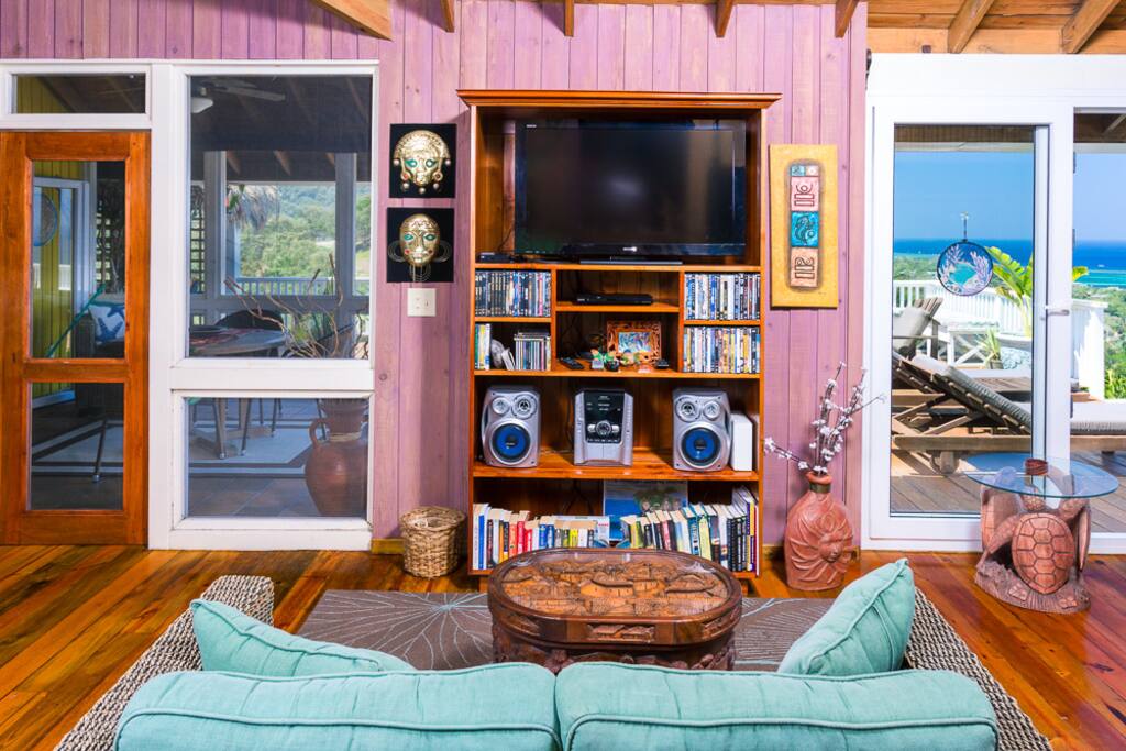 Entertainment sitting area