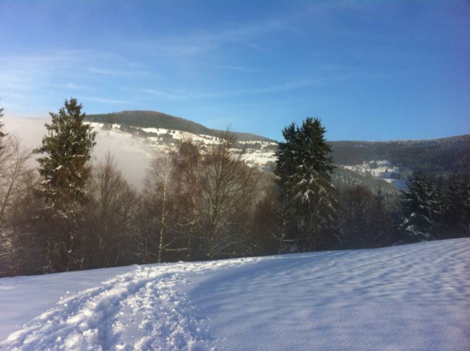 l'hiver un paradis pour les randos