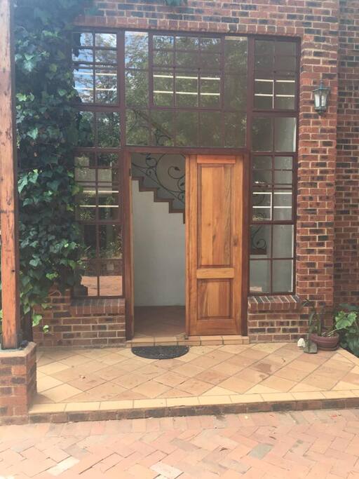 Entrance to the home