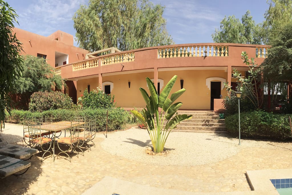 Vue d'ensemble de la villa