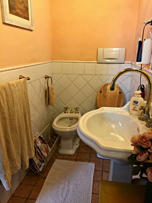 A Victorian air for the bathroom