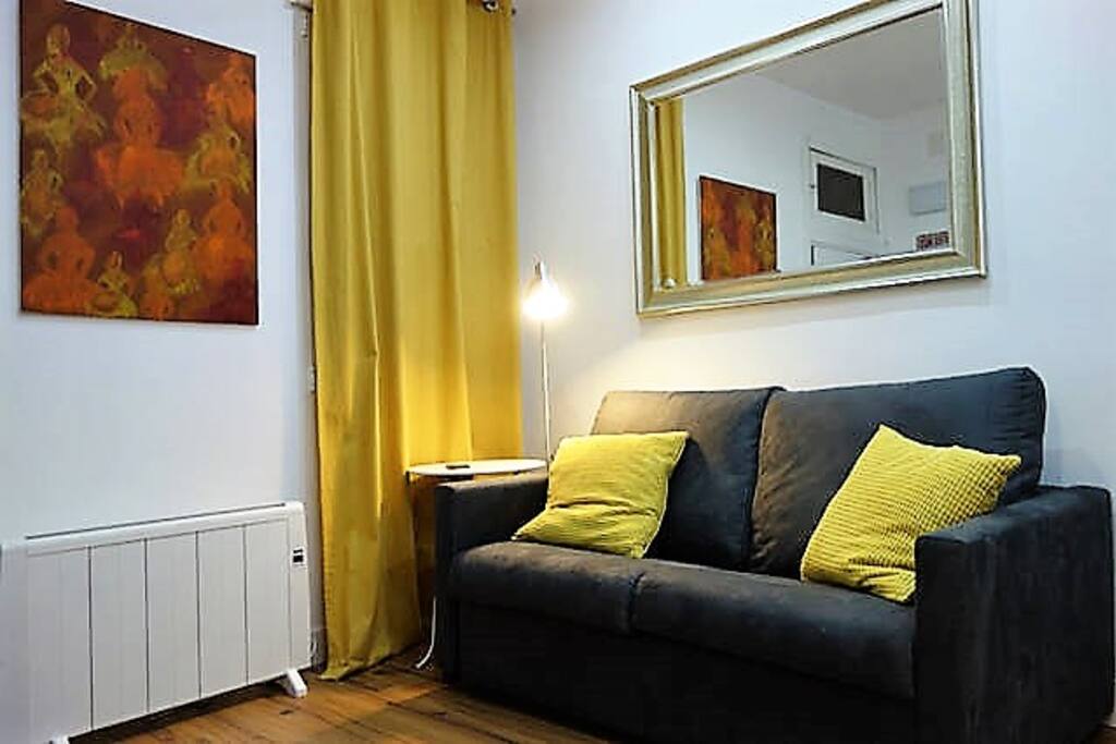 ofá cama apertura rápida tipo italiana.
Sofa bed with quick opening