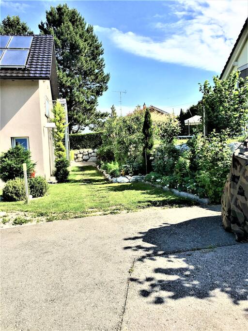 entre et le parking