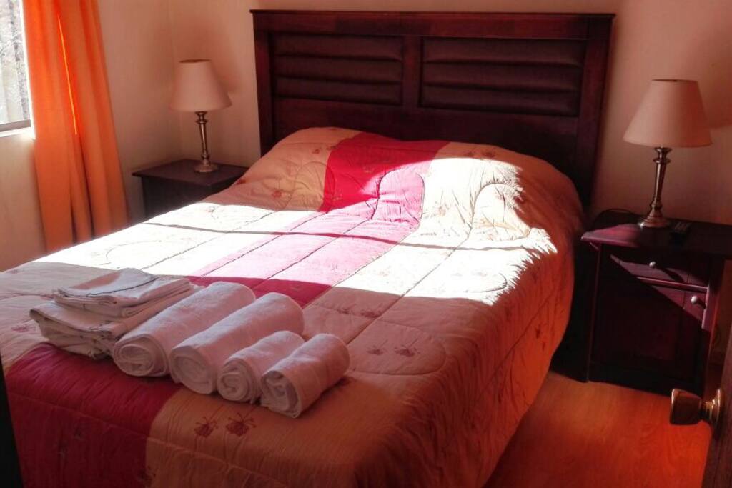 Dormitorio Principal, cama matrimonial