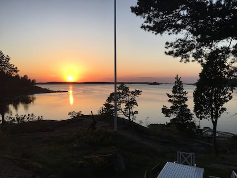 Beach plot in Stenskär