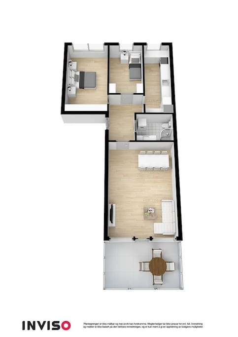 Overview of the apartment
