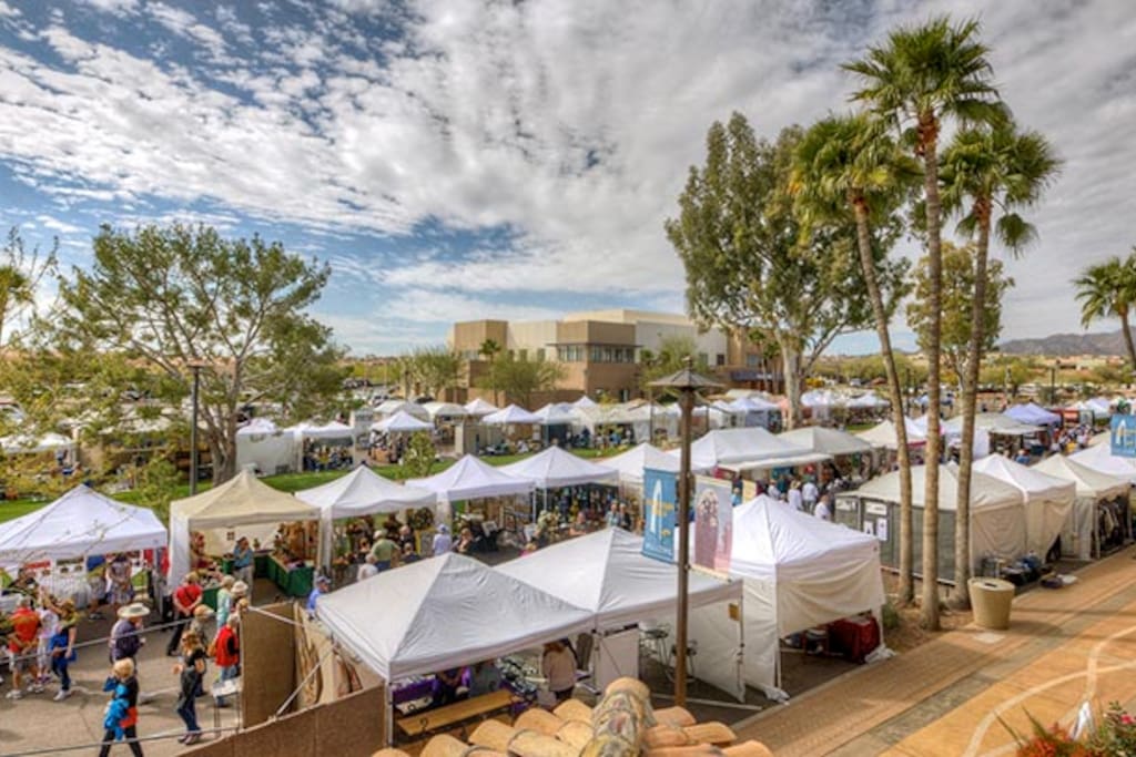 November and February hosts the Great Art Fair