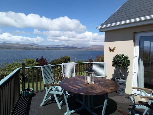 Wonderful views and a great pub down the road.